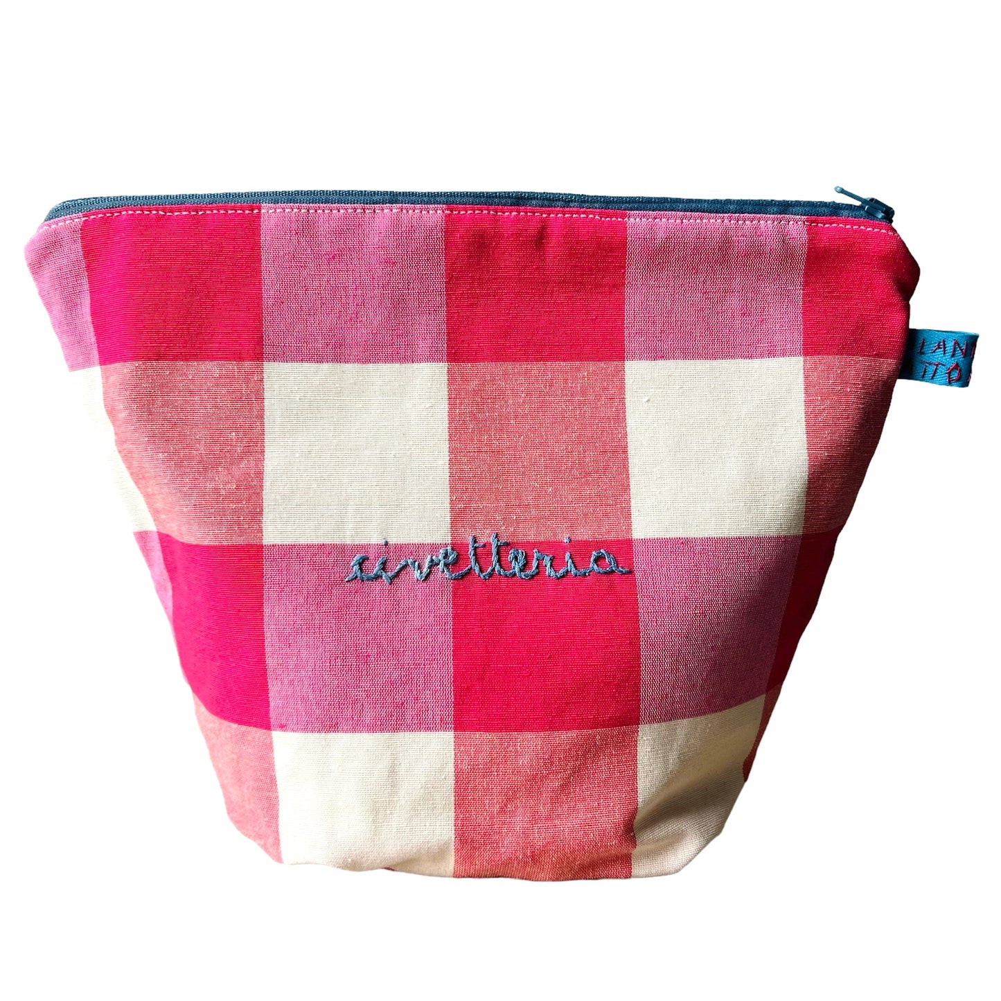 busta milleusi VOLANTS VOLANT "civetteria" maxi vichy fragola