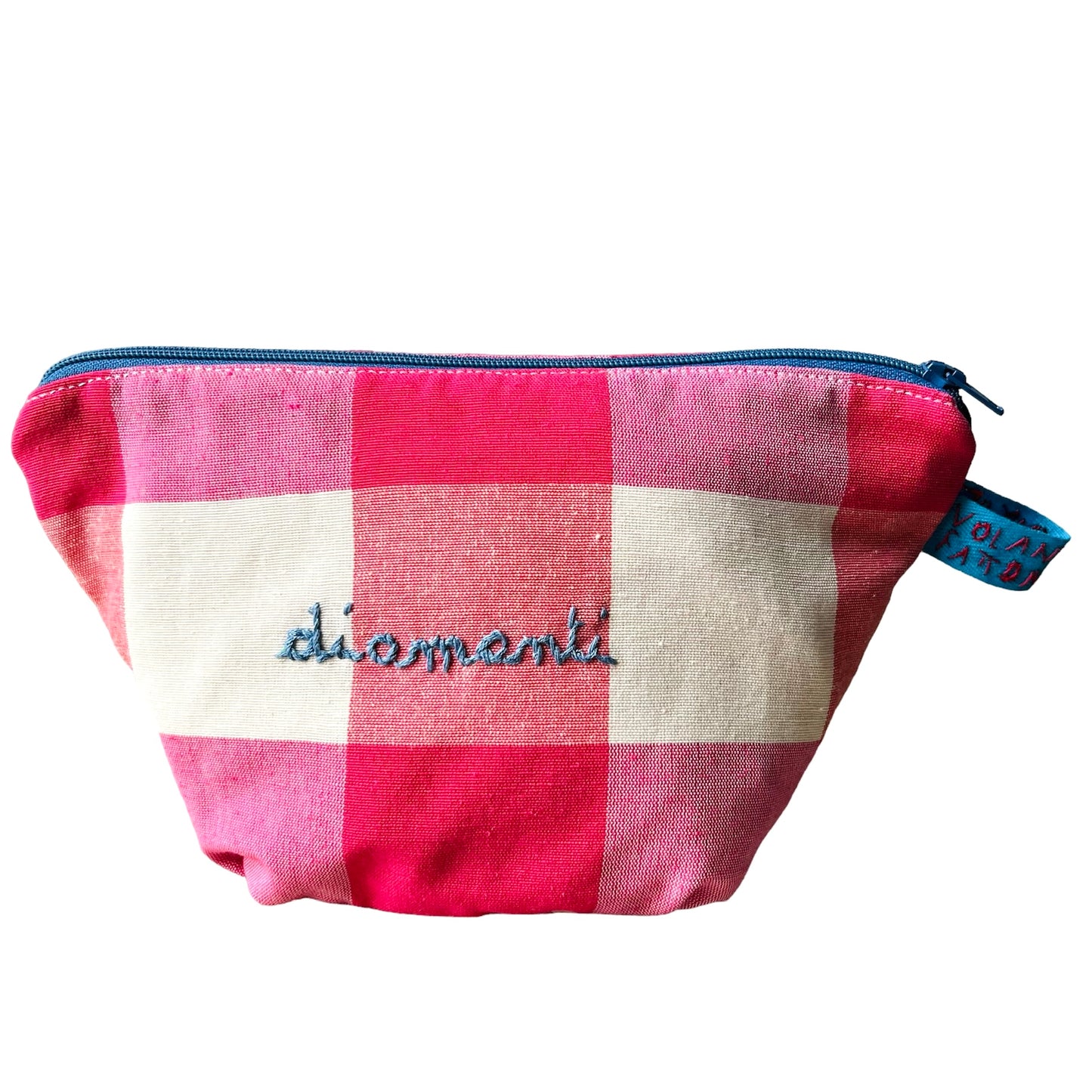 busta piccola mille usi VOLANTS VOLANT "diamanti" maxi vichy fragola