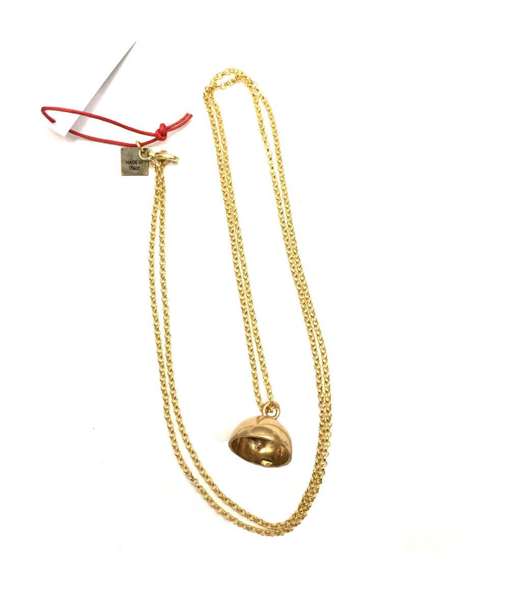 collana MIRIAM NORI campanella in bronzo lucido