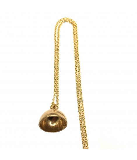 collana MIRIAM NORI campanella in bronzo lucido