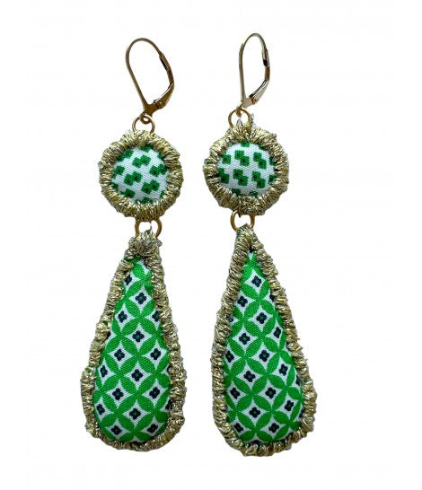 orecchini LESS. verde