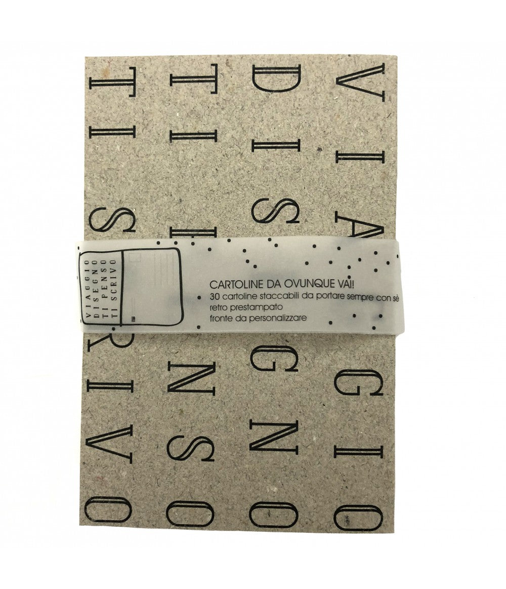 taccuino da viaggio LE CARTE DI BETILLA "viaggio, disegno, ti penso, ti scrivo"
